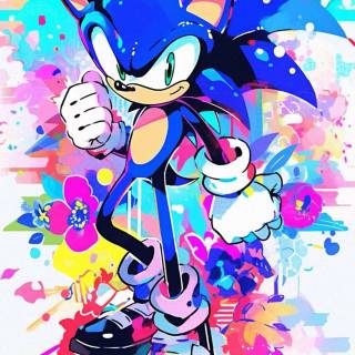 Classic Sonic phone wallpaper