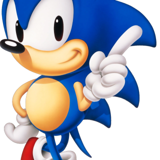 Classic Sonic phone wallpaper