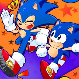 Classic Sonic phone wallpaper