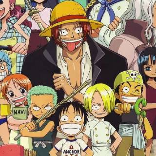 Luffy crew phone wallpaper
