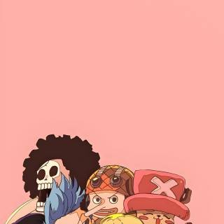 Luffy crew phone wallpaper