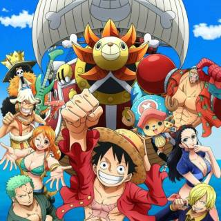 Luffy crew phone wallpaper