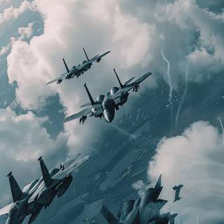 iPhone Air Force wallpaper