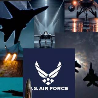 iPhone Air Force wallpaper