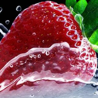 Strawberry iPhone wallpaper