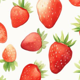 Strawberry iPhone wallpaper