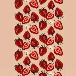 Strawberry iPhone wallpaper