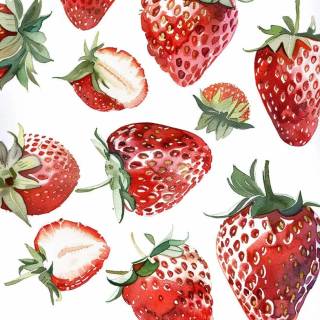 Strawberry iPhone wallpaper