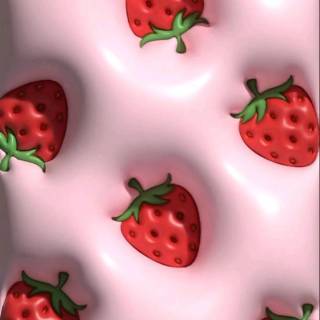 Strawberry iPhone wallpaper