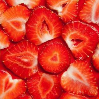 Strawberry iPhone wallpaper