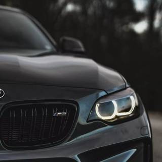 Black BMW phone wallpaper