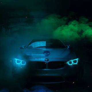 Black BMW phone wallpaper