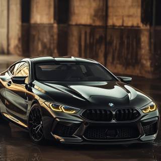 Black BMW phone wallpaper