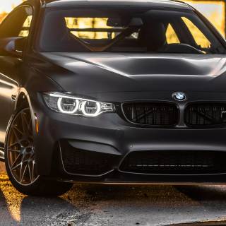 Black BMW phone wallpaper
