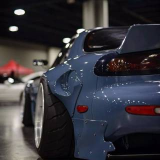 Mazda Rx-7 iPhone wallpaper