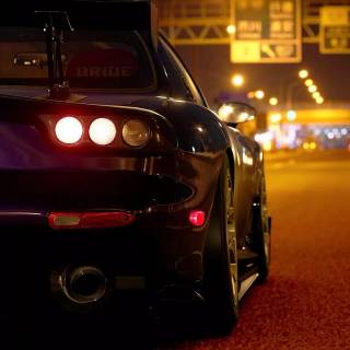 Mazda Rx-7 iPhone wallpaper