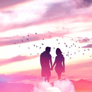 Love couple iPhone wallpaper