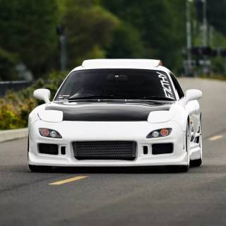 Mazda Rx-7 iPhone wallpaper