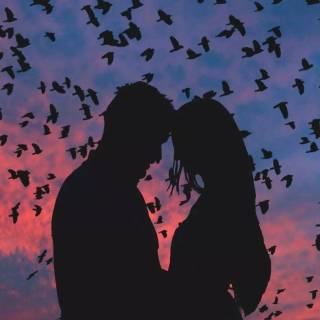 Love couple iPhone wallpaper