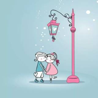 Love couple iPhone wallpaper