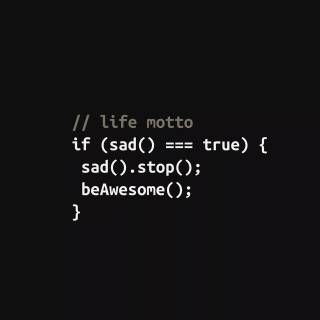 Programming 4k PC wallpaper