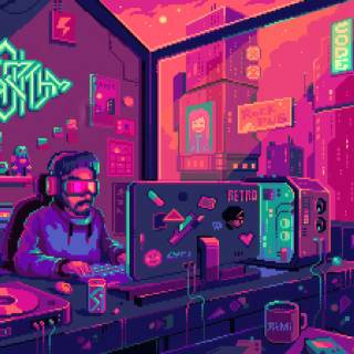 Programming 4k PC wallpaper