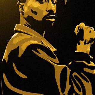 Tupac 4k phone wallpaper