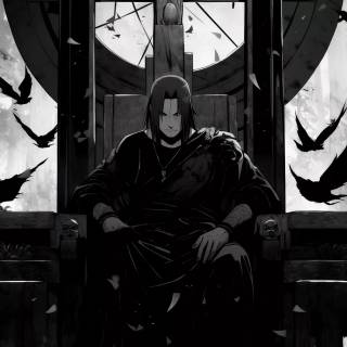 Itachi dark abstract wallpaper