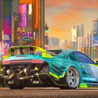 4k cars anime wallpaper