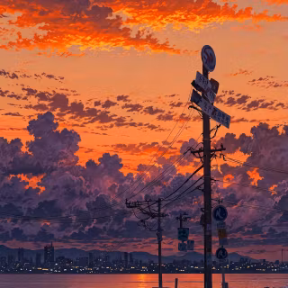 Cartoon iPhone 14 wallpaper