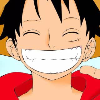 Happy Luffy wallpaper