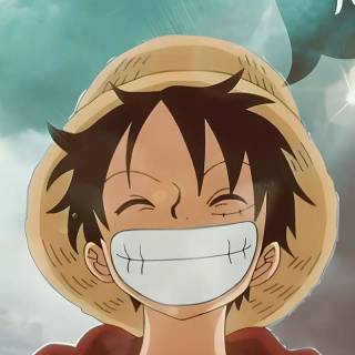 Happy Luffy wallpaper