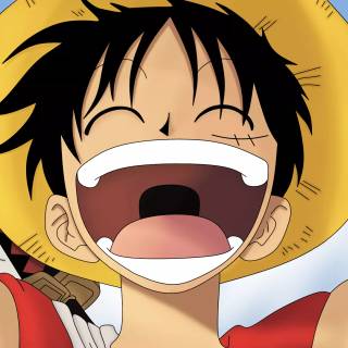 Happy Luffy wallpaper