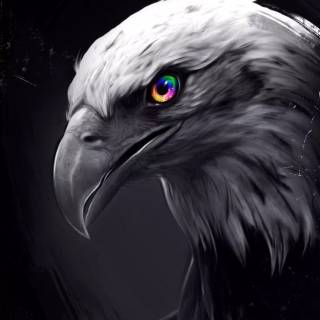 Eagle 4k phone wallpaper