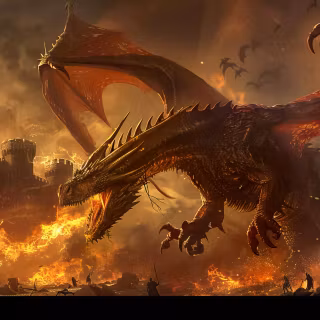 Cool 4k dragon wallpaper