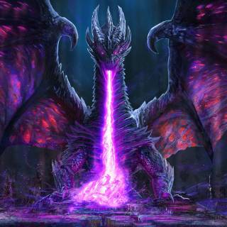 Cool 4k dragon wallpaper