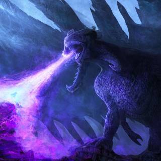 Cool 4k dragon wallpaper