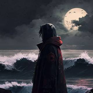 Naruto dark desktop wallpaper