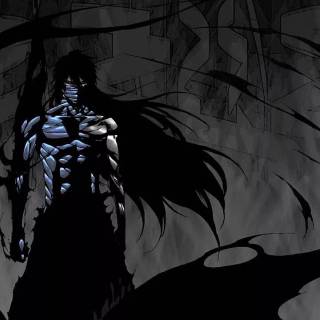 Black and white desktop Bleach wallpaper