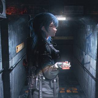 4k dark anime PC wallpaper