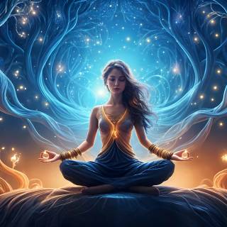 Spiritual art wallpaper