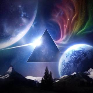 Aura colors desktop wallpaper