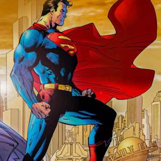 Superman comics iPhone wallpaper
