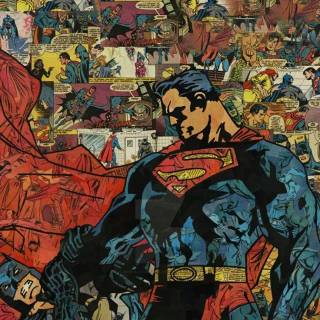 Superman comics iPhone wallpaper
