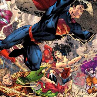 Superman comics iPhone wallpaper