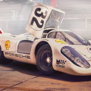 Porsche 917 iPhone wallpaper