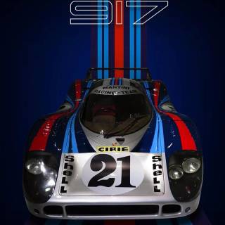 Porsche 917 iPhone wallpaper