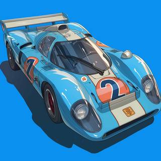 Porsche 917 iPhone wallpaper