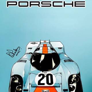 Porsche 917 iPhone wallpaper