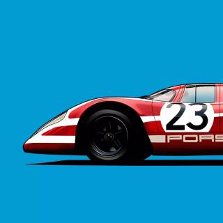 Porsche 917 iPhone wallpaper